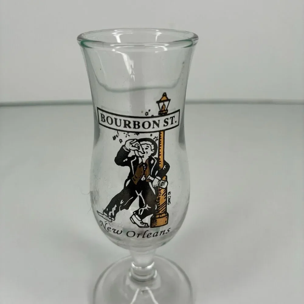 BOURBON STREET NEW ORLEANS Shooter Glass 4” Shot Glass
